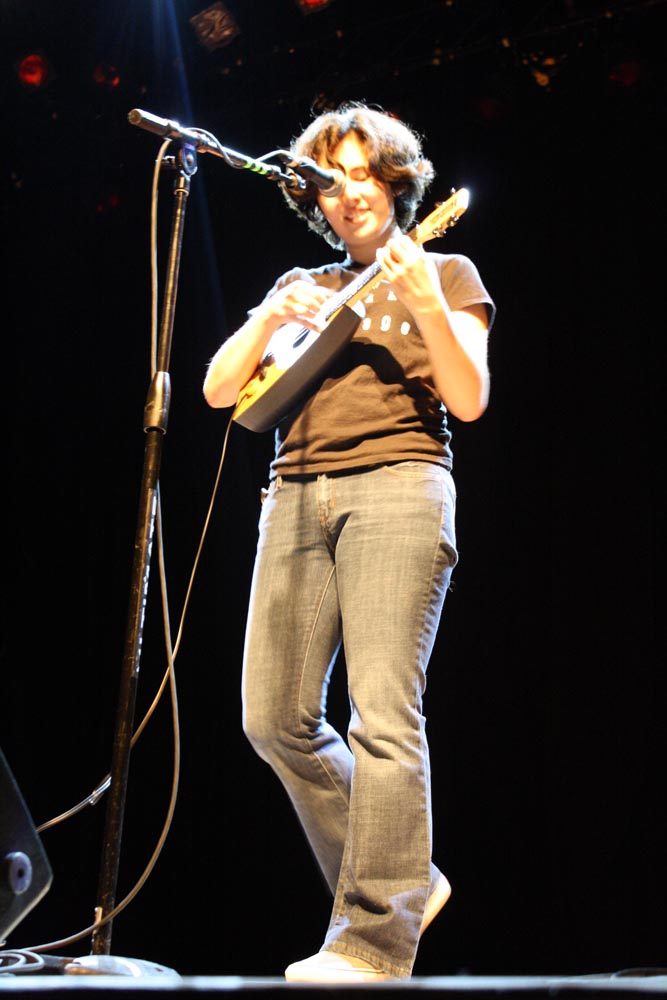 Molly Lewis, player of the electric ukelele and professional adorable person