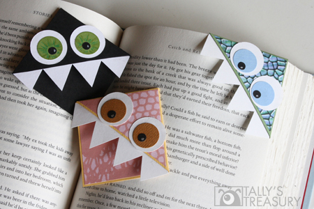 Paper Corner bookmarks - I love these  - DIY projects for kids {Weekend Links} from HowToHomeschoolMyChild.com