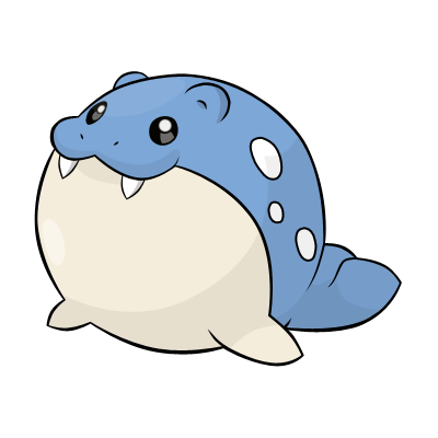 shiny spheal plush