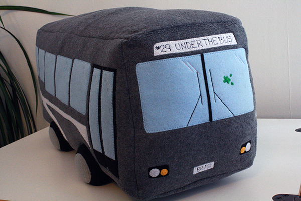 baby bus plush