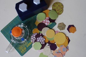 sewn paper garlands | Tally's Treasury