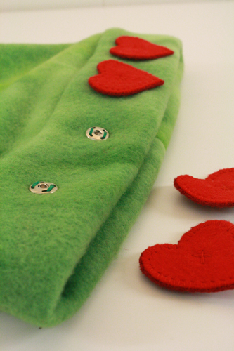 Zelda health bar hat – a geeky Valentine | Tally's Treasury