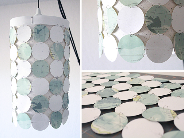 Recycled on sale lampshade ideas