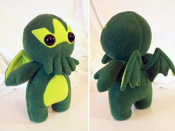 c is for cthulhu plush