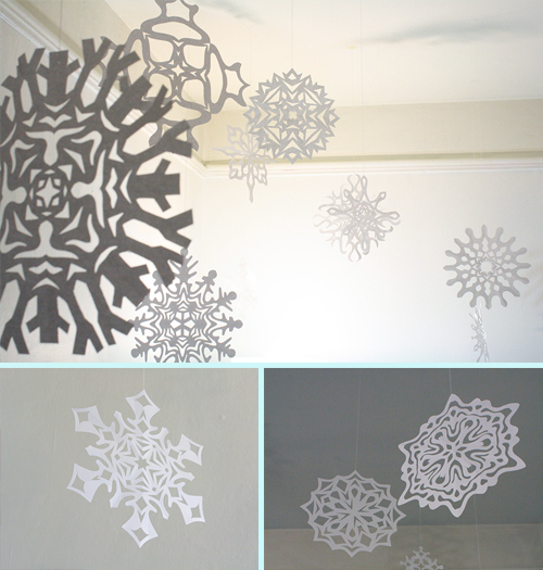 paper snowflakes intro