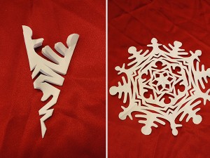 paper snowflakes – make an indoor winter wonderland | Tally's Treasury